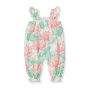 Lotus Pond Baby Girl Jumpsuit